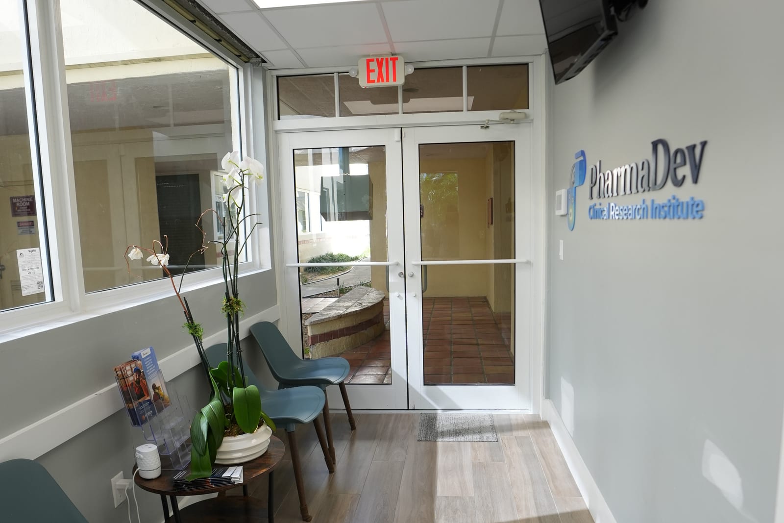 Our waiting area.